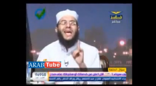  فيديو.. الشيخ محمود شعبان صاحب مقولة «هاتولي راجل» يهاجم الكنيسة ويصف بابا الأقباط بـ «الكذاب»: سنقول «نعم» في المسجد.. ومن يعترض «سأسحله» بحاد لساني ولن ينطق «كلب»!!