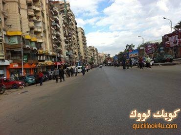  إغلاق شارع الجمهورية أثناء إقتحام الداخلية الحرم الجامعي ب #المنصورة