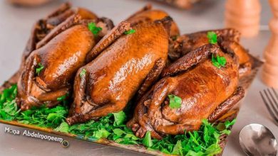 طريقة عمل الحمام المحشي